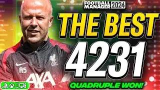 Arne Slot's PERFECT 4231 FM24 Tactic! NEW TRANSFERS 98% Win Rate | Best FM24 Tactics