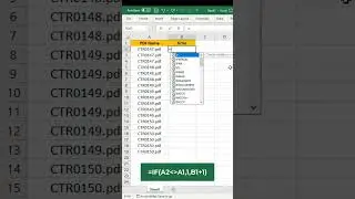 Dynamic Number Sequencing in Excel: Managing Sequential Numbering Based on Changing Criteria  