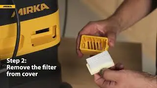 What should I do if I receive a motor/PCB hot warning on my Mirka® DEXOS dust extractor?
