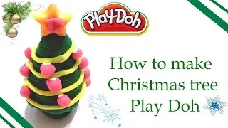 Как сделать новогоднюю ёлку (плей до для детей) — Play-Doh Christmas Tree