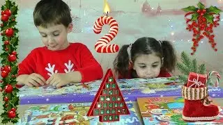 Kinder Surprise CALENDRIER DE L'AVENT   JOUR 2   ვხსნით კინდერებს