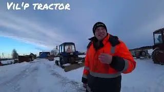 Т-25 vs снег