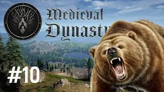 Средневековая Династия. Медная Шахта и Нашел Медведя! Прохождение Medieval Dynasty [FullHD 1080] #10