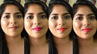 NEW Lakme Absolute Matte Ultimate Lip Colors with Argan Oil Review & Swatches