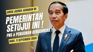 Pemerintah Setujui.... PNS & Pensiunan Bergembira ⁉️Simak Jadwal Kenaikannya