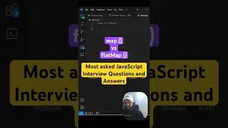 map vs flatMap - Most asked JavaScript Interview Questions and Answers 