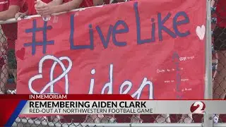 Northwestern Local Schools host red out night to honor student killed in bus crash