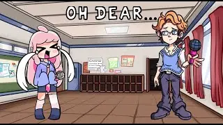 Friday Night Funkin' : High School Conflict FC (Hard) but sung by Senpai & Cloud - Poem Panic