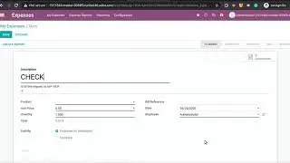 Traceback on expense