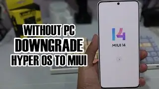 Tanpa PC Cara Downgrade HyperOS ke MIUI Lewat TWRP/ Custom Recovery All Xiaomi, Redmi, POCO