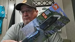 Ozark Trail tanto fixed blade knife unboxing and review.