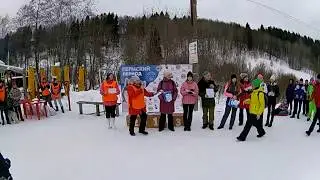 Гонка на собачьих упряжках «Пермский период» 2020. Награждение.