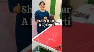 A line kurti drafting by @maitriboutique