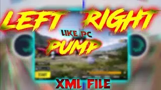 ✨Left Right Pump like pc in alight motion with xml and preset 🔥 lobby video pump montage pump 