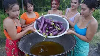 Eggplant crispy cook recipe and eat - Amazing cooking