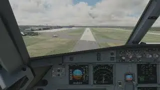 [Vatsim] First flight for the new airline of Lufthansa Group. RNP Approach in Dusseldorf