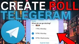 How To Make A Poll In Telegram In 2024 *UPDATED METHOD* | Make Poll Telegram
