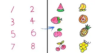 Easy  Drawing For Kids | Zeeni Arts || numbers and letters #draw #easy #simple