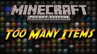 MINECRAFT PE 0.15.0 - TOO MANY ITEMS PARA MCPE 0.15.0 ! (Minecraft Pocket Edition)