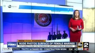 Nude photos of female marines posted on Facebook page without their permission