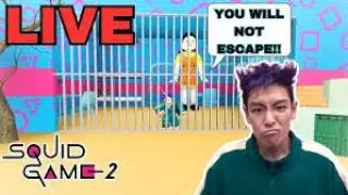 SQUID GAME PRISON FROM ESCAPE LIVE | SQUID GAME OBBY