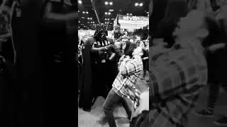 Darth Vader Force Chokes Rebel Scum🔥 #darthvader #starwars #501stlegion #wandering_vader #disney
