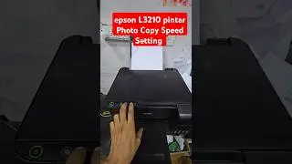 How to epson L3210 L3250 pintar photo copi spid setting All-in One Color printer 