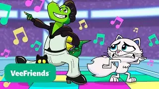 Meet Me On The Dance Floor 🪩💃🕺 + More | VeeFriends 🐈‍⬛ | Cartoon Video Compilation