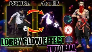 Lobby Glow Effect In Alight Motion Tutorial🔥 | FF Lobby Edit Tutorial | Free Fire Shorts Tutorial