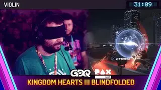 Kingdom Hearts III Blindfolded by Violin in 31:09 - GDQ @ PAX West 2024