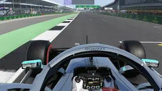 F1 2019 Mercedes onboard in Silverstone