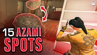 15 Insane AZAMI SPOTS on Oregon - Rainbow Six: Siege