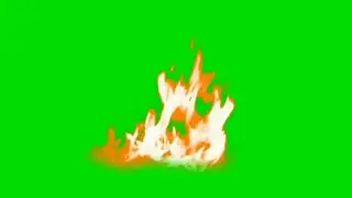 Realistic Fire green screen Effect Animation HD || Chroma key Fire effects
