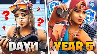 5 year Fortnite Progression (Noob to Pro)