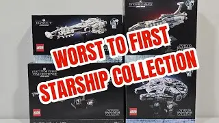Lego Star Wars ALL 4 STARSHIP COLLECTION SETS RANKED!