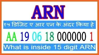 15 digit ARN meaning