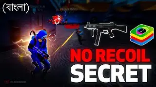 Free Fire no recoil Secret Settings ⚙️ For Bluestacks 5 msi pc 2024