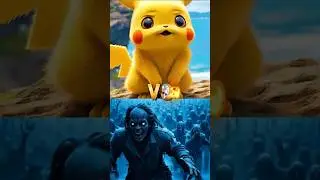 Elsa Frozen & Pikachu vs Zombies and Giant Insects - Ultimate Ice Battle