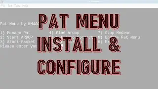 Pat Menu Install & Configure