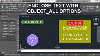 214 (EXPRESS TOOL)_TEXT_(TCIRCLE) ENCLOSE TEXT WITH OBJECT, CREATE OBJECT AROUND TEXT