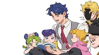 If Dio and Jonathan Were Parents (JoJo Comic Dubs)