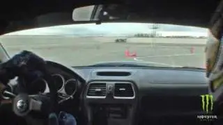 Ken Block Auto Cross Demo in Gymkhana Car