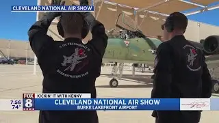 Kenny's got his eye on the sky previewing the 2024 Cleveland National Air Show