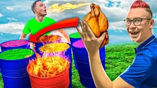 ЧИКЕН ПОНГ ЧЕЛЛЕНДЖ / * ЕДИМ КУРИЦУ С УЖАСНЫМИ СОУСАМИ *