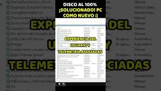 ¿DISCO AL 100%, PC LENTA? SOLUCIONADO, TÚ PC SERÁ MÁS RÁPIDO 