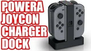 Charge FOUR Joy-Cons AT THE SAME TIME! PowerA Joy-Con Charging Dock For Nintendo Switch (Accessory)