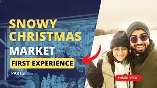 Pehli baar Snow par bike chalai  Aachen Germany mei | Christmas Market