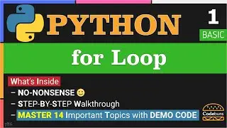 MASTER Python for Loop(STEP-BY-STEP Python Coding with Article, Examples, And Demo)