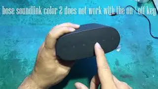 Troubleshooting - Why won't my Bose Soundlink turn on? Repair And Rework