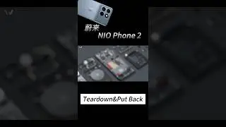 NIO Phone 2 Teardown & Put Back #shorts
